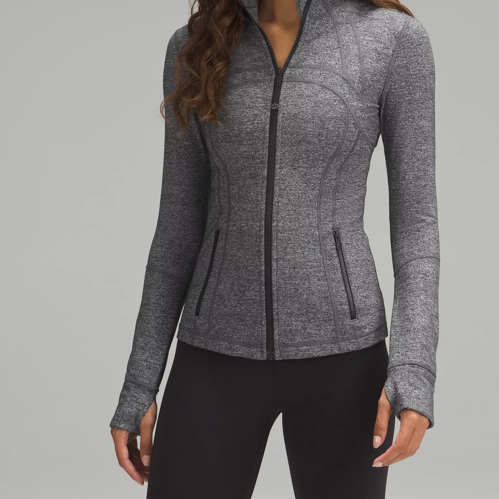 Lululemon define jacket size 4 grey
